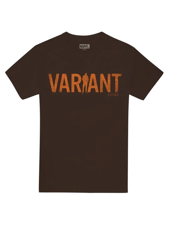Foto van product T-shirt print Marvel bruin