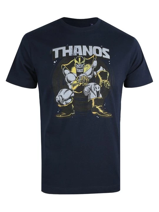Foto van product T-shirt print Marvel donkerblauw