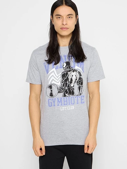 Foto van product T-shirt print Marvel grijs
