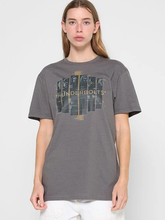 Foto van product T-shirt print Marvel grijs