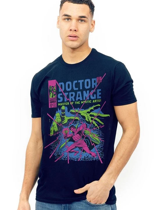 Foto van product T-shirt print Marvel koningsblauw