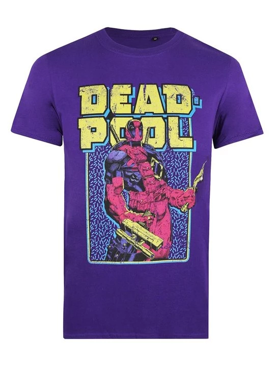 Foto van product T-shirt print Marvel paars