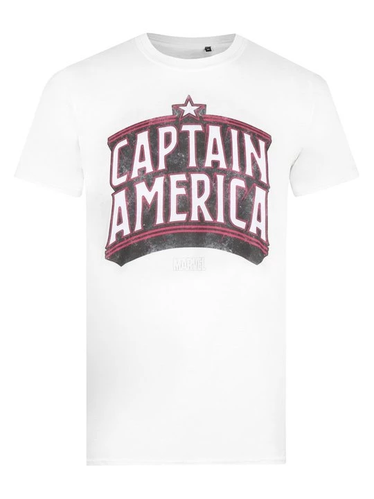 Foto van product T-shirt print Marvel wit