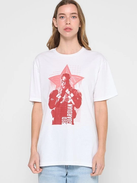 Foto van product T-shirt print Marvel wit