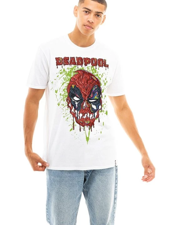 Foto van product T-shirt print Marvel wit