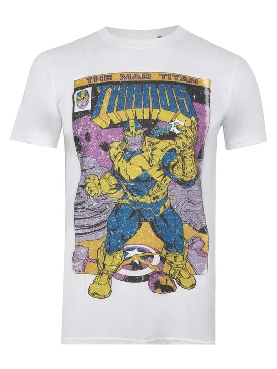 Foto van product T-shirt print Marvel wit