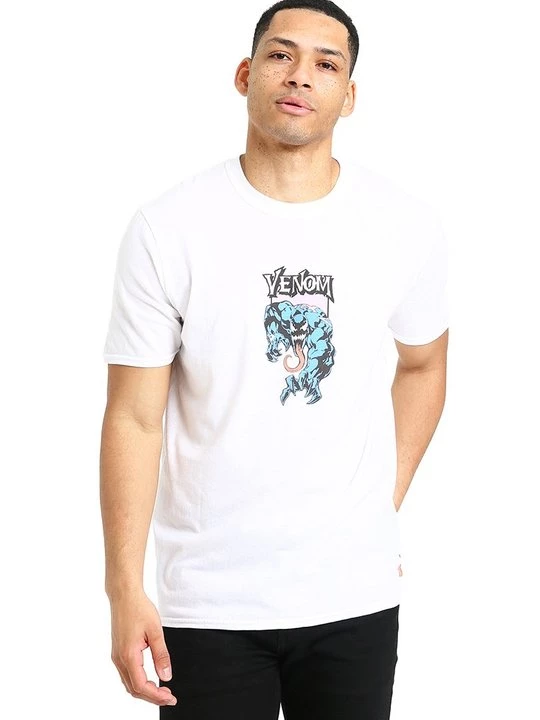 Foto van product T-shirt print Marvel wit