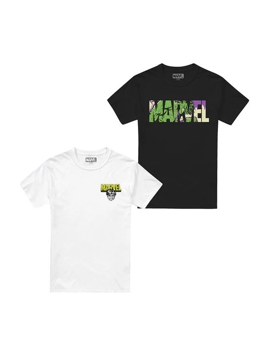 Foto van product T-shirt print Marvel wit