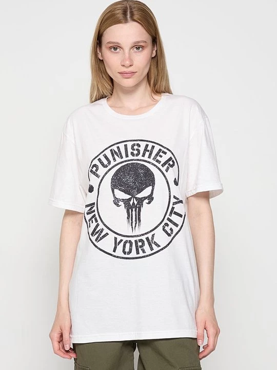 Foto van product T-shirt print Marvel wit