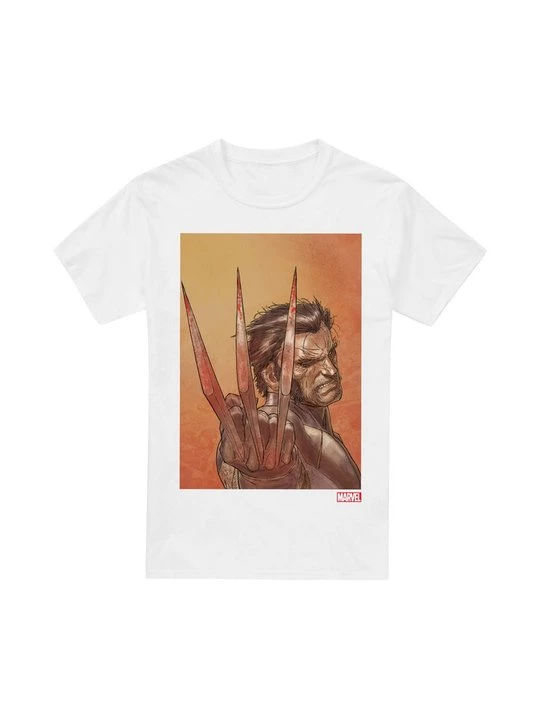 Foto van product T-shirt print Marvel wit