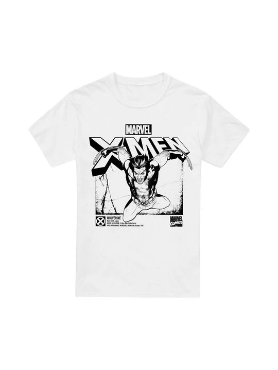 Foto van product T-shirt print Marvel wit