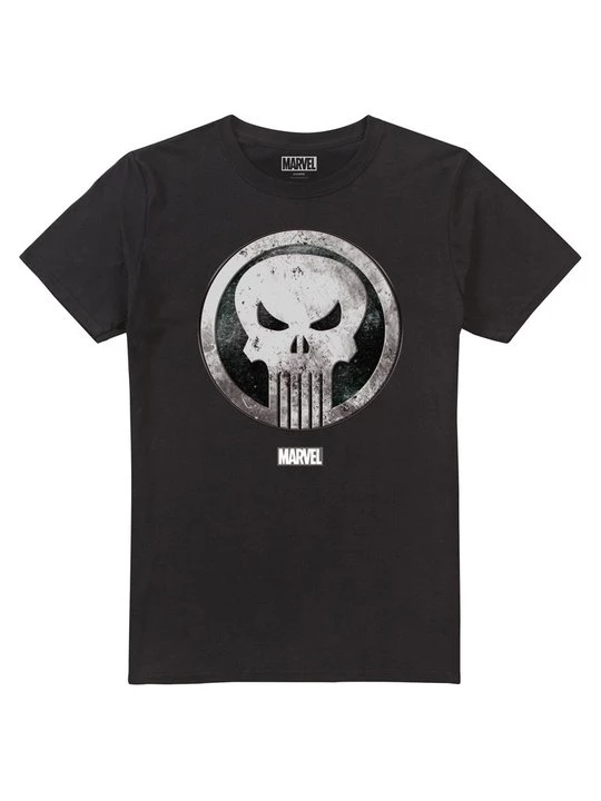Foto van product T-shirt print Marvel zwart