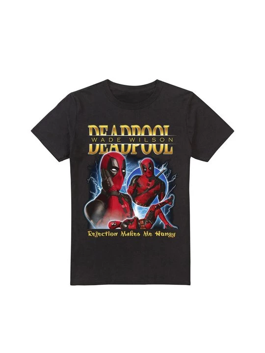 Foto van product T-shirt print Marvel zwart
