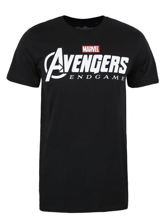 Foto van product T-shirt print Marvel zwart