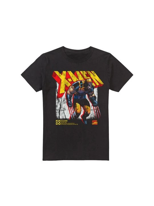 Foto van product T-shirt print Marvel zwart