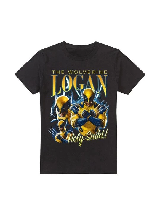 Foto van product T-shirt print Marvel zwart