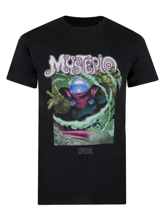 Foto van product T-shirt print Marvel zwart