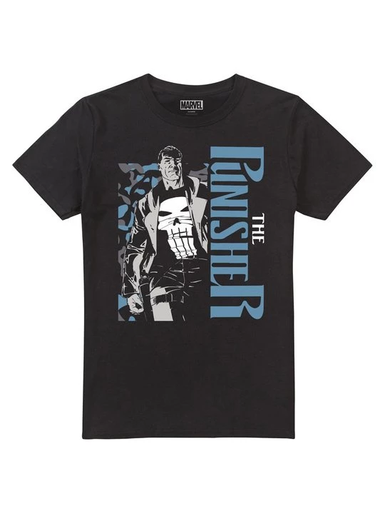 Foto van product T-shirt print Marvel zwart