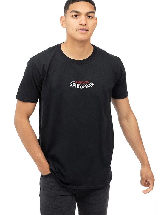 Foto van product T-shirt print Marvel zwart