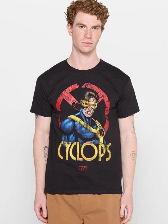 Foto van product T-shirt print Marvel zwart