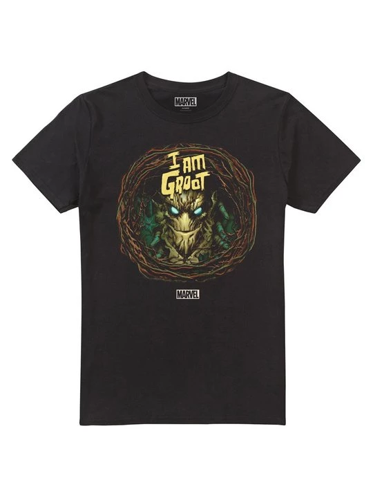 Foto van product T-shirt print Marvel zwart