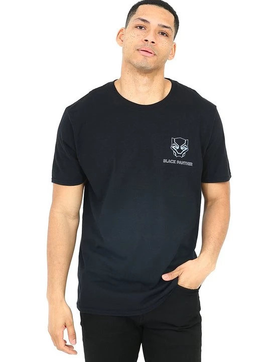 Foto van product T-shirt print Marvel zwart