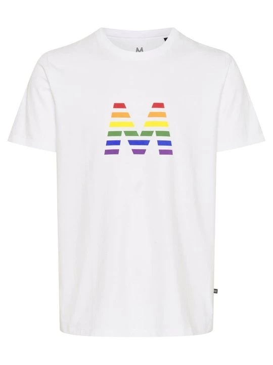 Foto van product T-shirt print Matinique wit