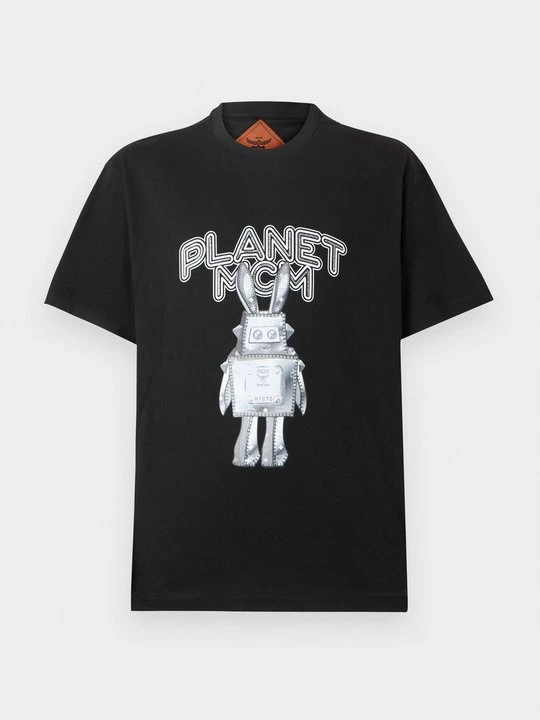 Foto van product T-shirt print MCM zwart