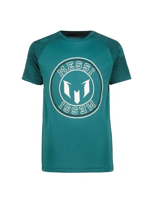 Foto van product T-shirt print Messi blauw