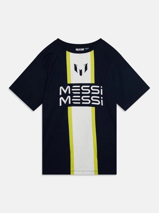 Foto van product T-shirt print Messi donkerblauw