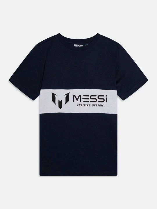 Foto van product T-shirt print Messi donkerblauw