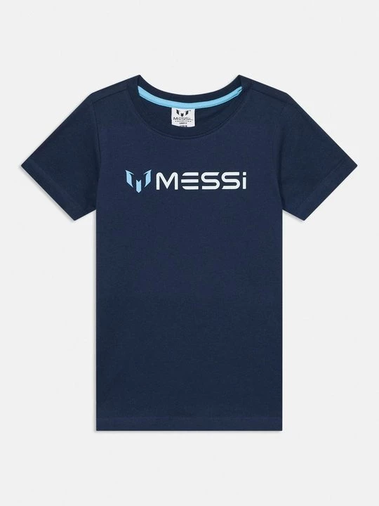 Foto van product T-shirt print Messi donkerblauw