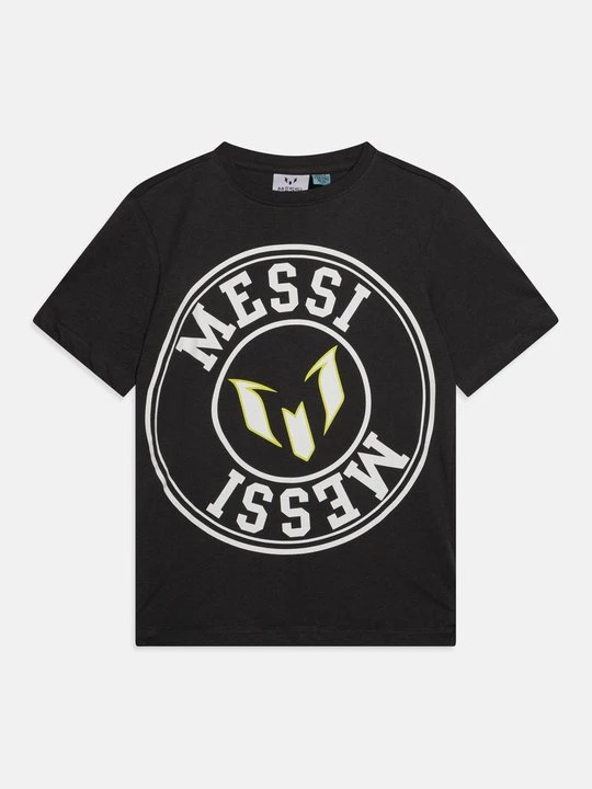 Foto van product T-shirt print Messi donkergrijs