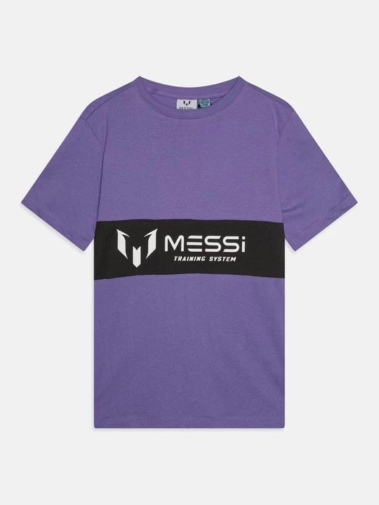Foto van product T-shirt print Messi paars