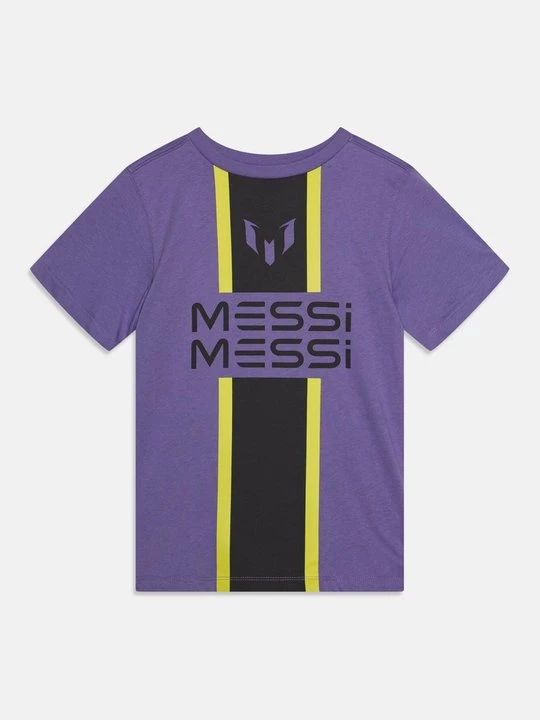 Foto van product T-shirt print Messi paars
