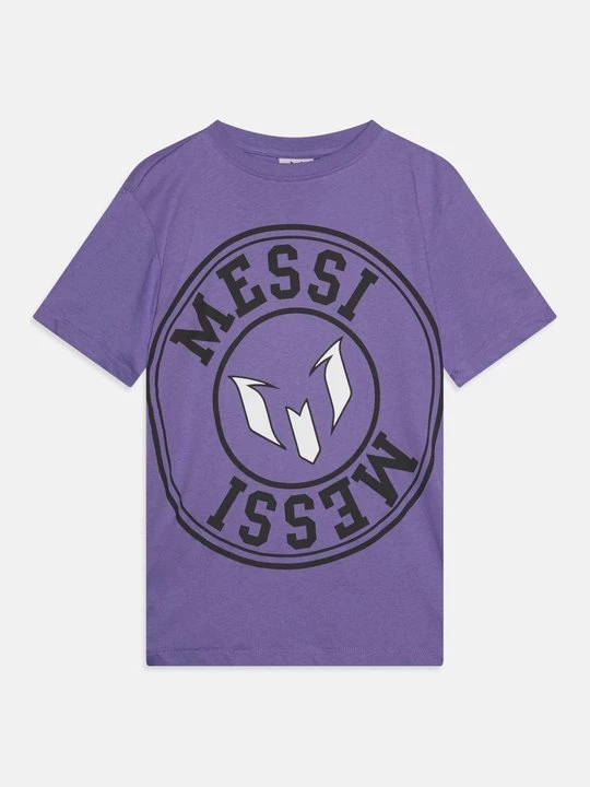 Foto van product T-shirt print Messi paars