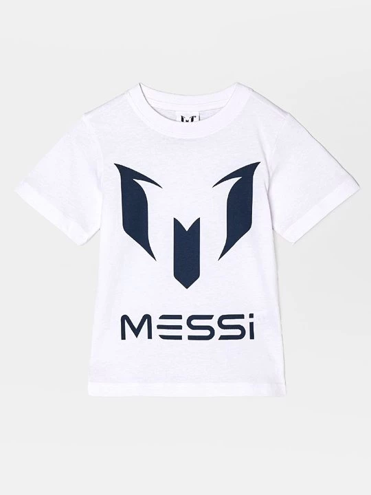 Foto van product T-shirt print Messi wit