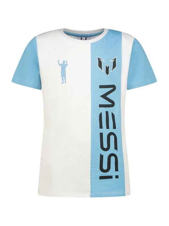 Foto van product T-shirt print Messi wit
