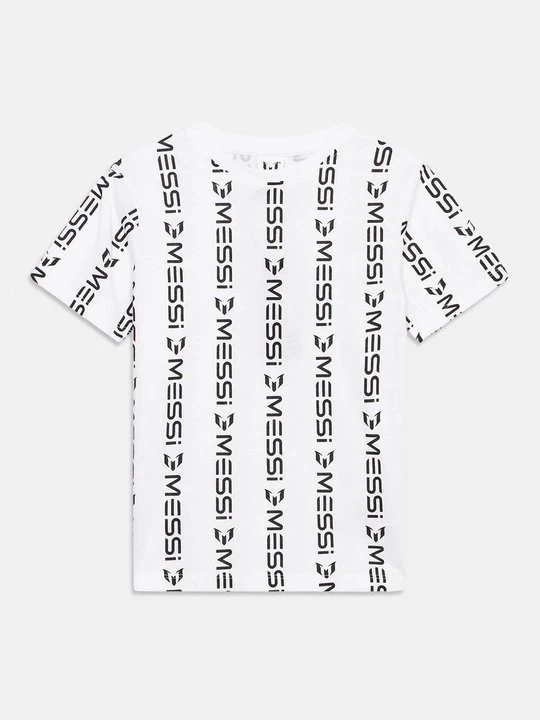 Foto van product T-shirt print Messi wit