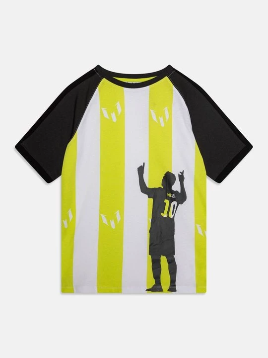 Foto van product T-shirt print Messi wit