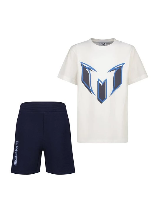Foto van product T-shirt print Messi wit