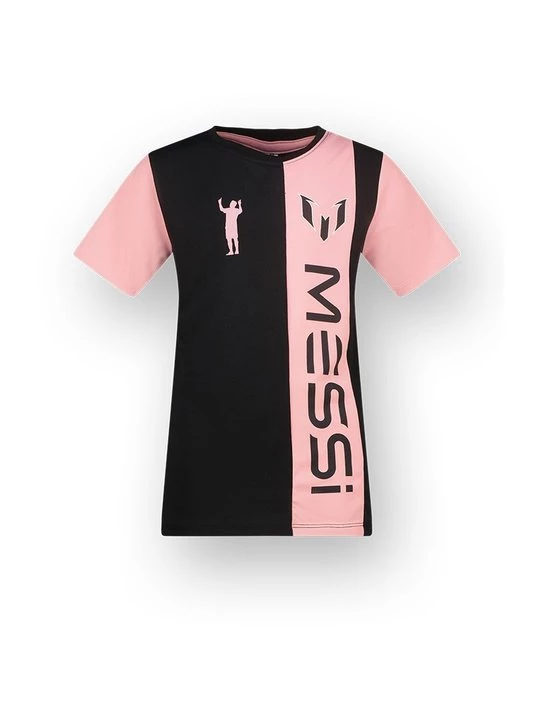 Foto van product T-shirt print Messi zwart