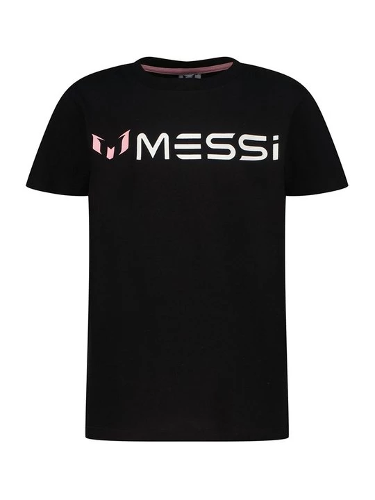 Foto van product T-shirt print Messi zwart