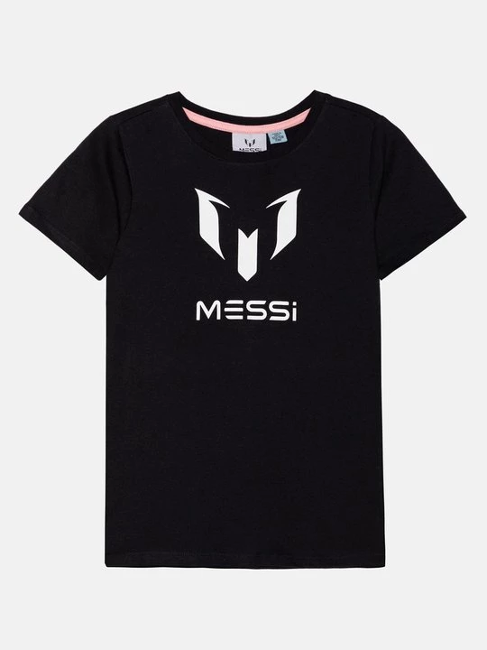 Foto van product T-shirt print Messi zwart