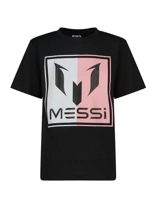 Foto van product T-shirt print Messi zwart