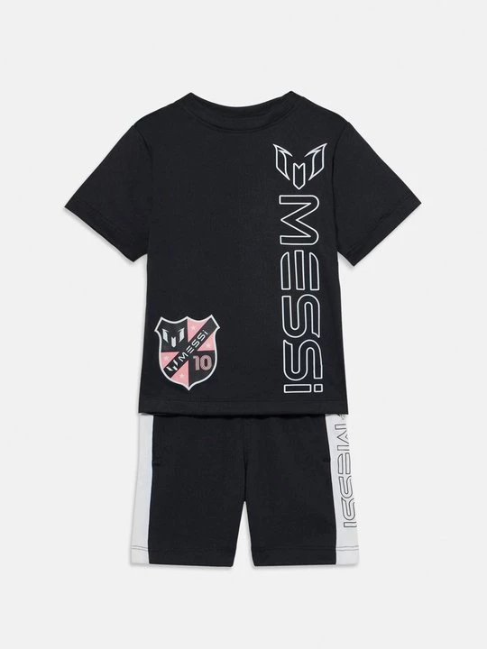 Foto van product T-shirt print Messi zwart