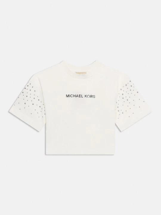 Foto van product T-shirt print Michael Kors crème