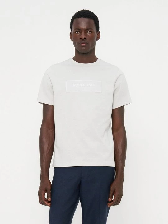 Foto van product T-shirt print Michael Kors crème
