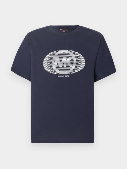 Foto van product T-shirt print Michael Kors donkerblauw