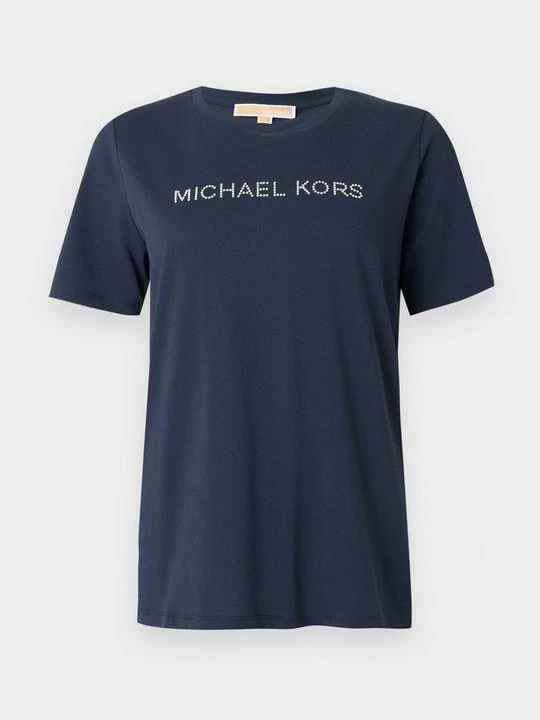 Foto van product T-shirt print Michael Kors donkerblauw